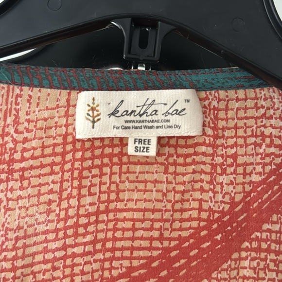 Kantha Bae Flourish Wrap Dress - Picture 3 of 5